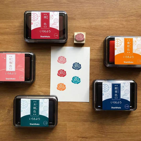 Shachihata Iromoyo Ink Pad (24 Colors)