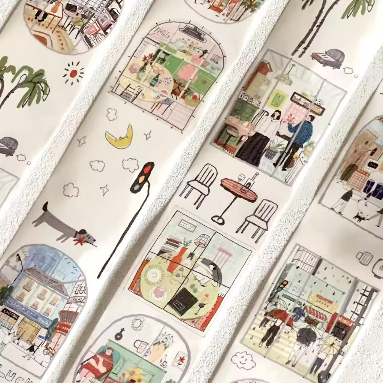 SeeU Today Washi Tape: Inside and Outside the Window