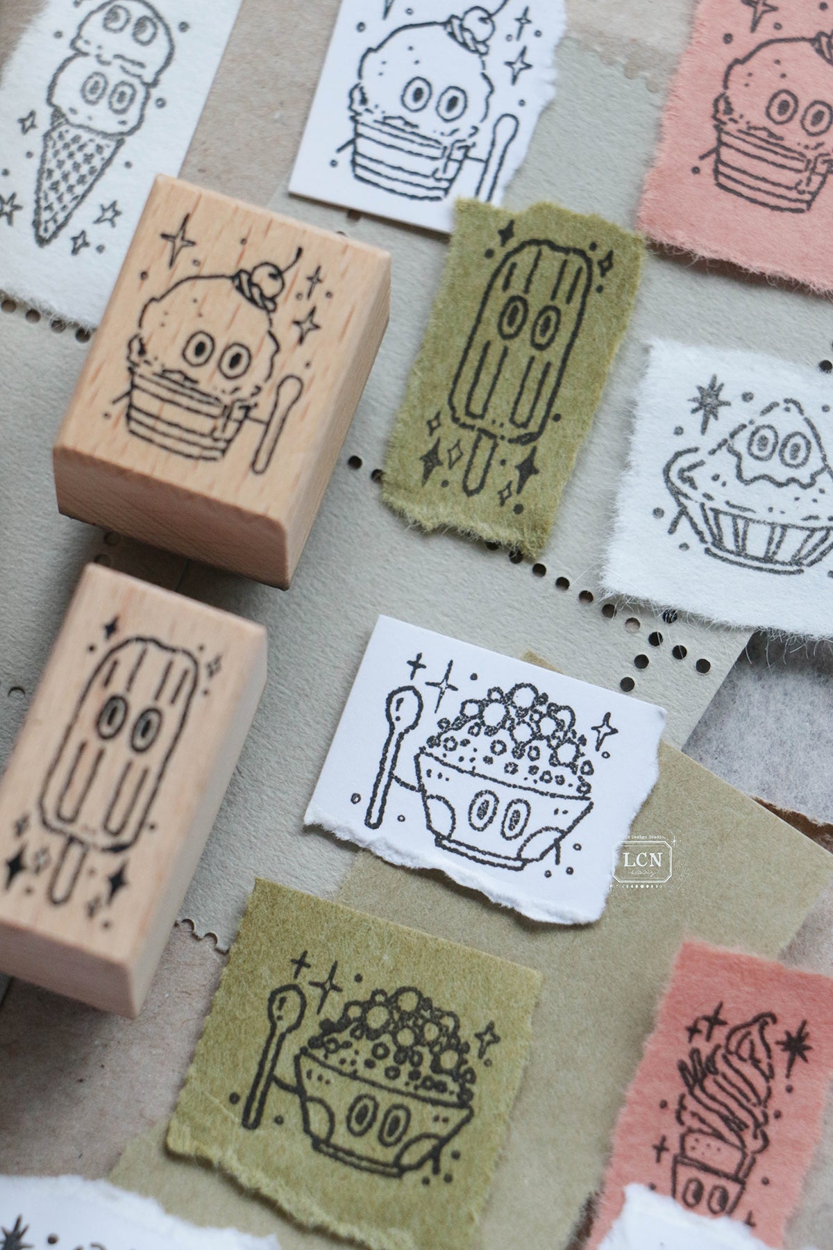 【PRE-ORDER】LCN Design Studio: Fall 2026 Rubber Stamps