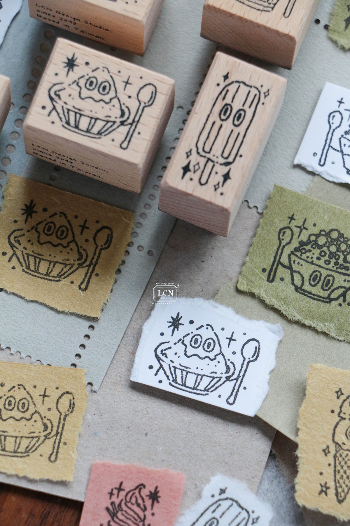 【PRE-ORDER】LCN Design Studio: Fall 2026 Rubber Stamps