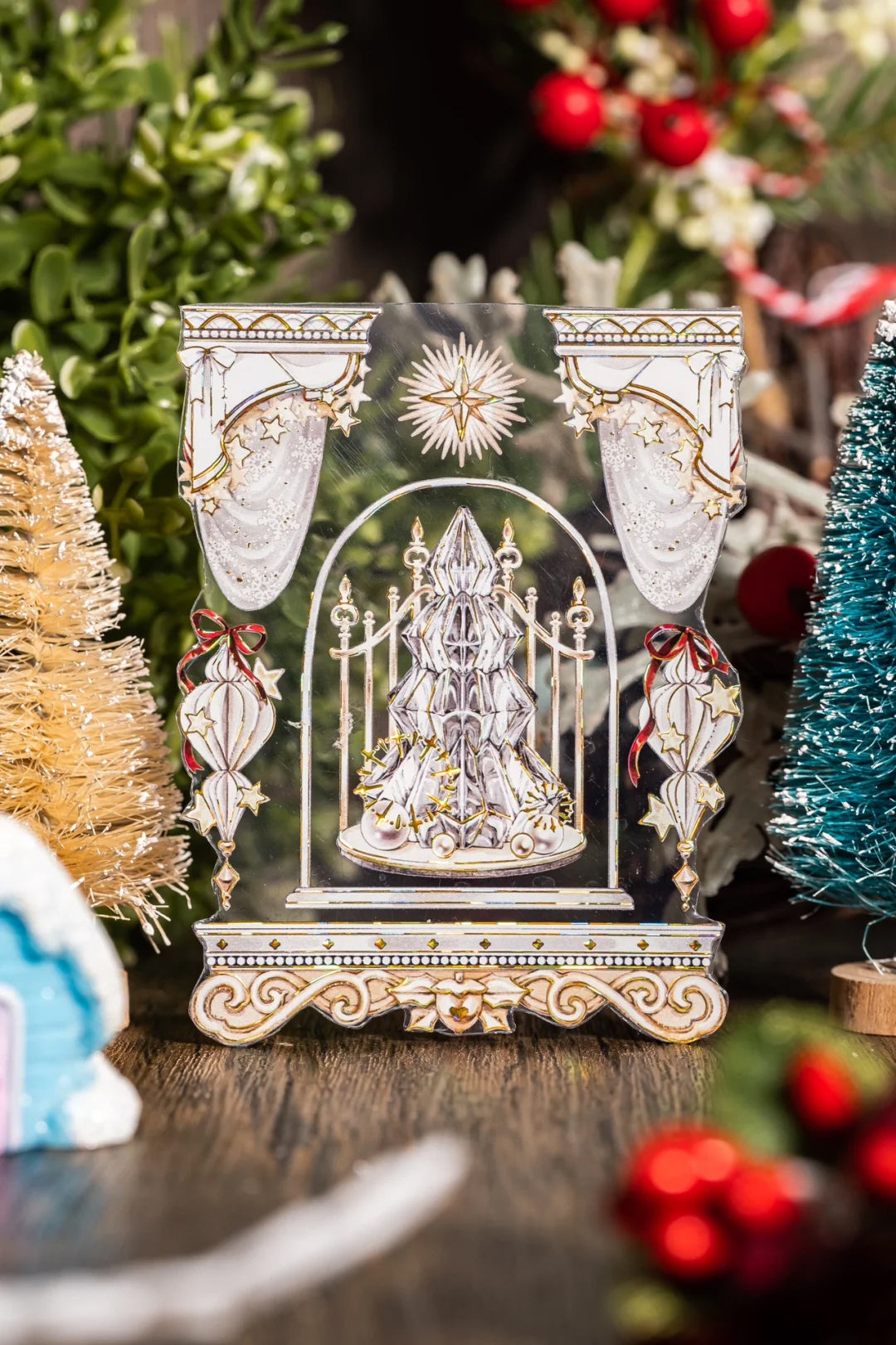 Shine Studio Masking Tape: White Christmas