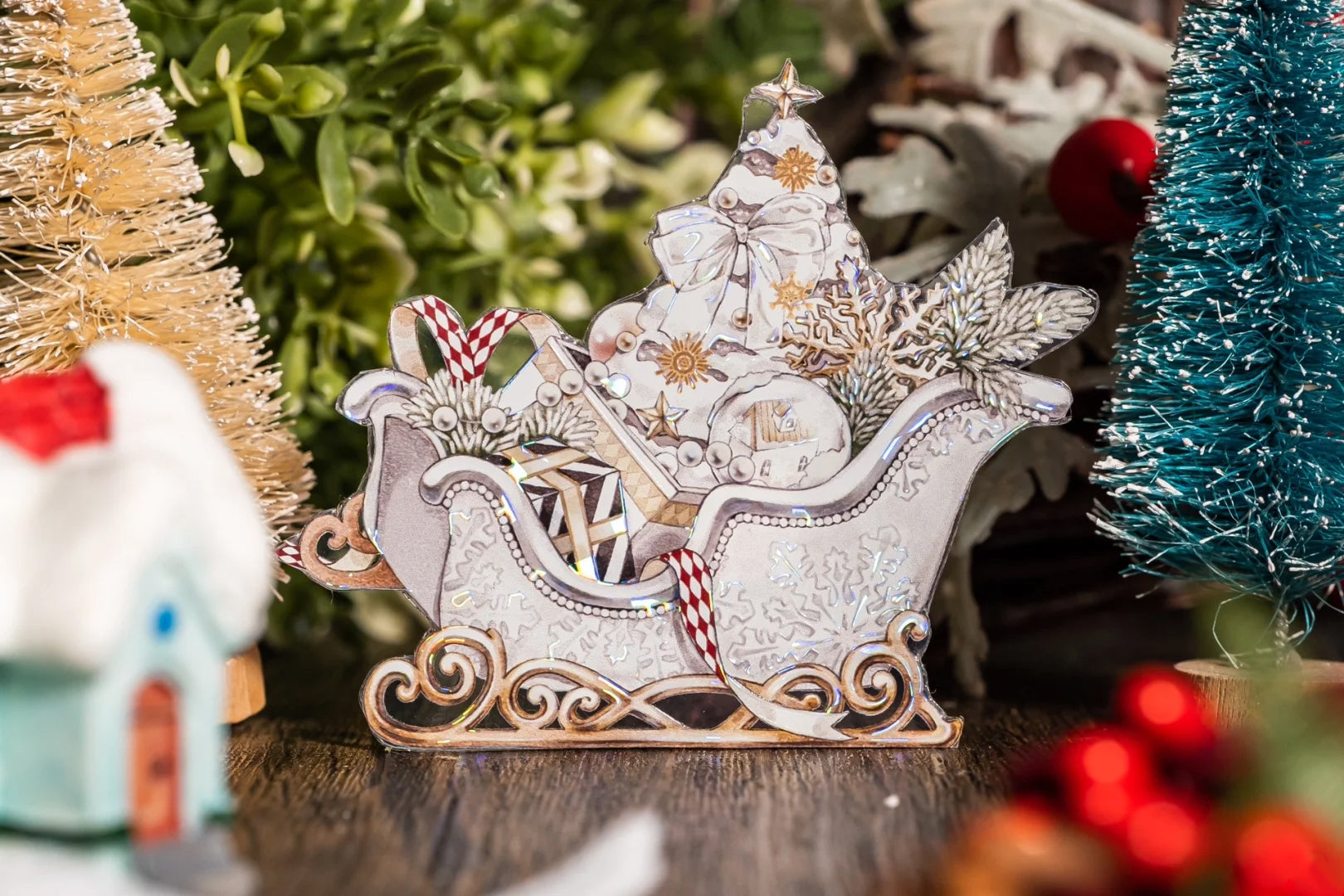 Shine Studio Masking Tape: White Christmas