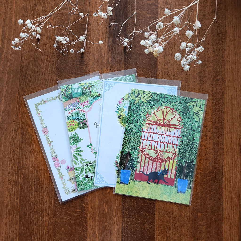 Shinzi Katoh Postcards: Heavenly Garden