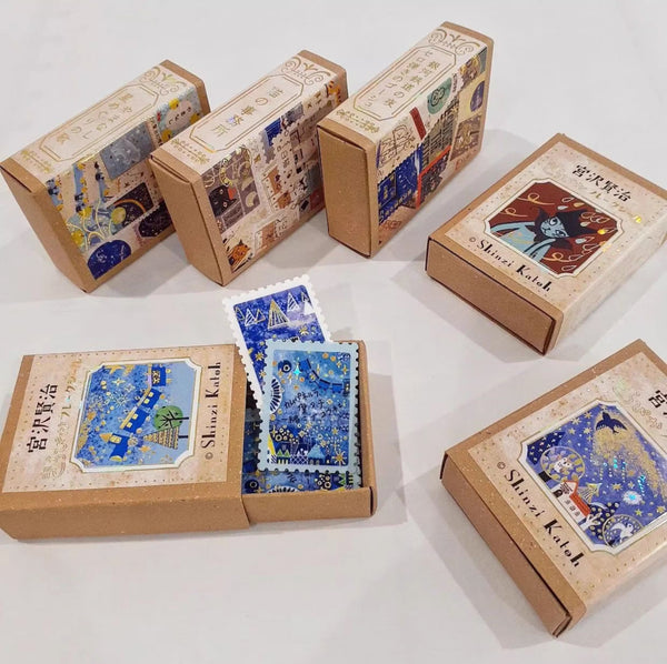 Shinzi Katoh Sticker Seals: The World of Kenji Miyazawa