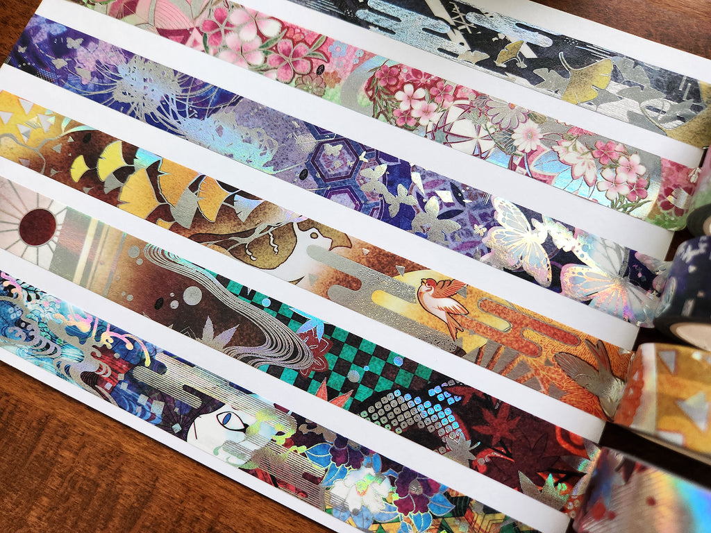 Shiroto Masking Tape: Japanese Motifs