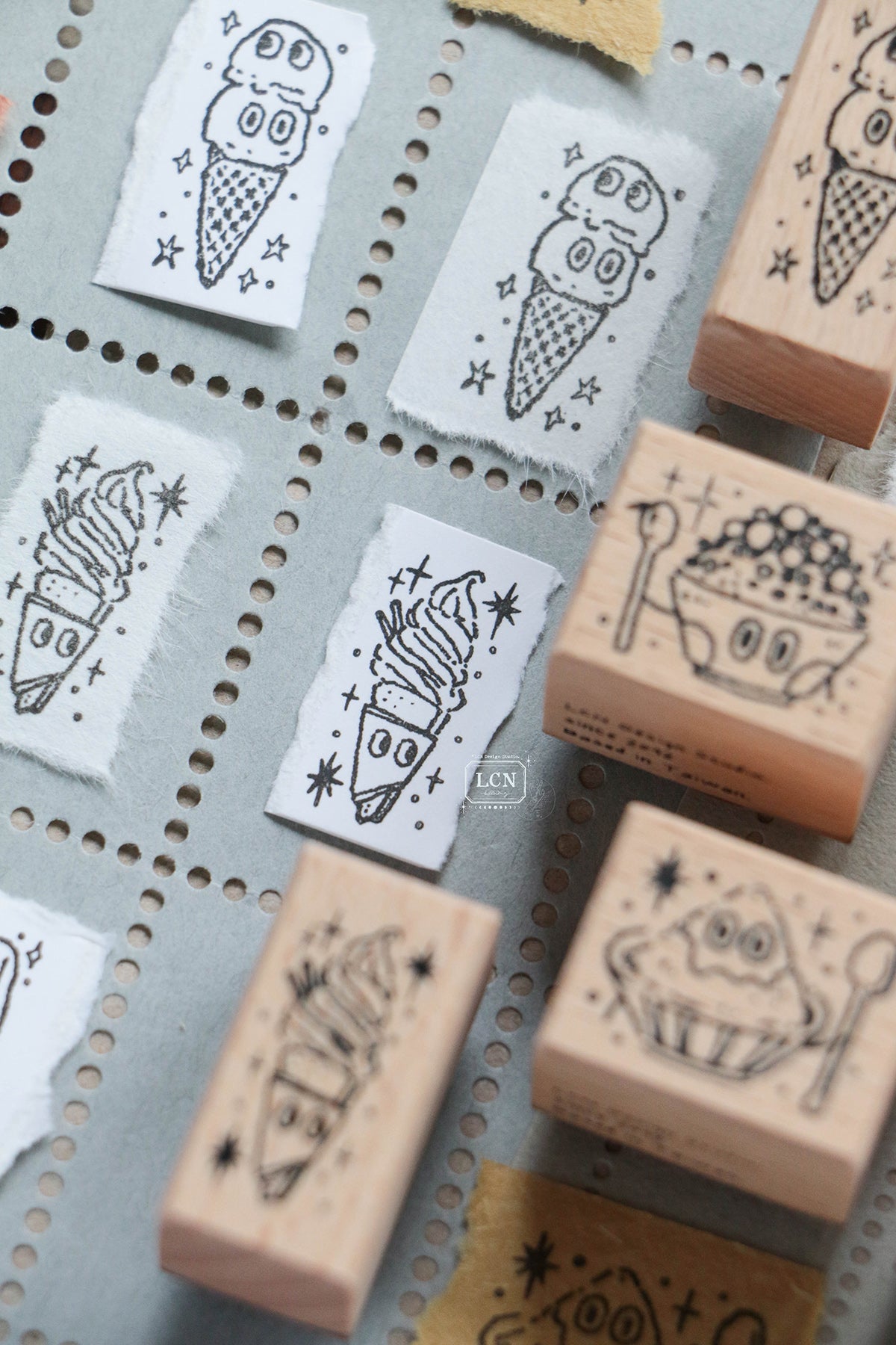 【PRE-ORDER】LCN Design Studio: Fall 2026 Rubber Stamps