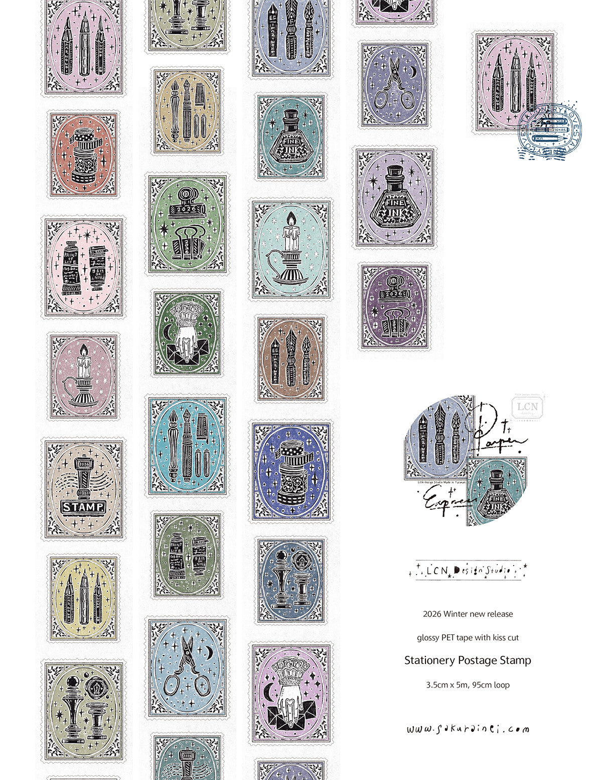 【PRE-ORDER】LCN Design Studio: Winter 2026 Tapes