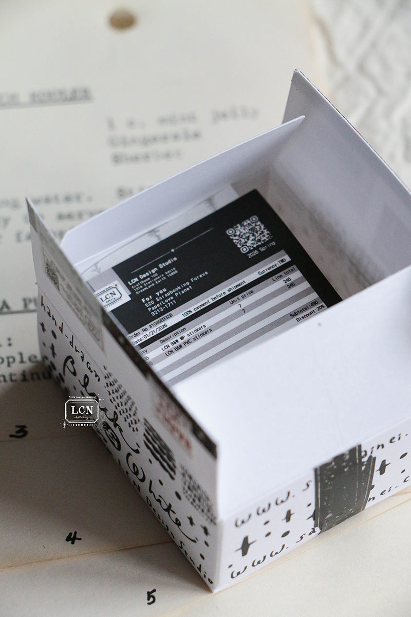 【PRE-ORDER】LCN Design Studio: Spring 2026 Stickers