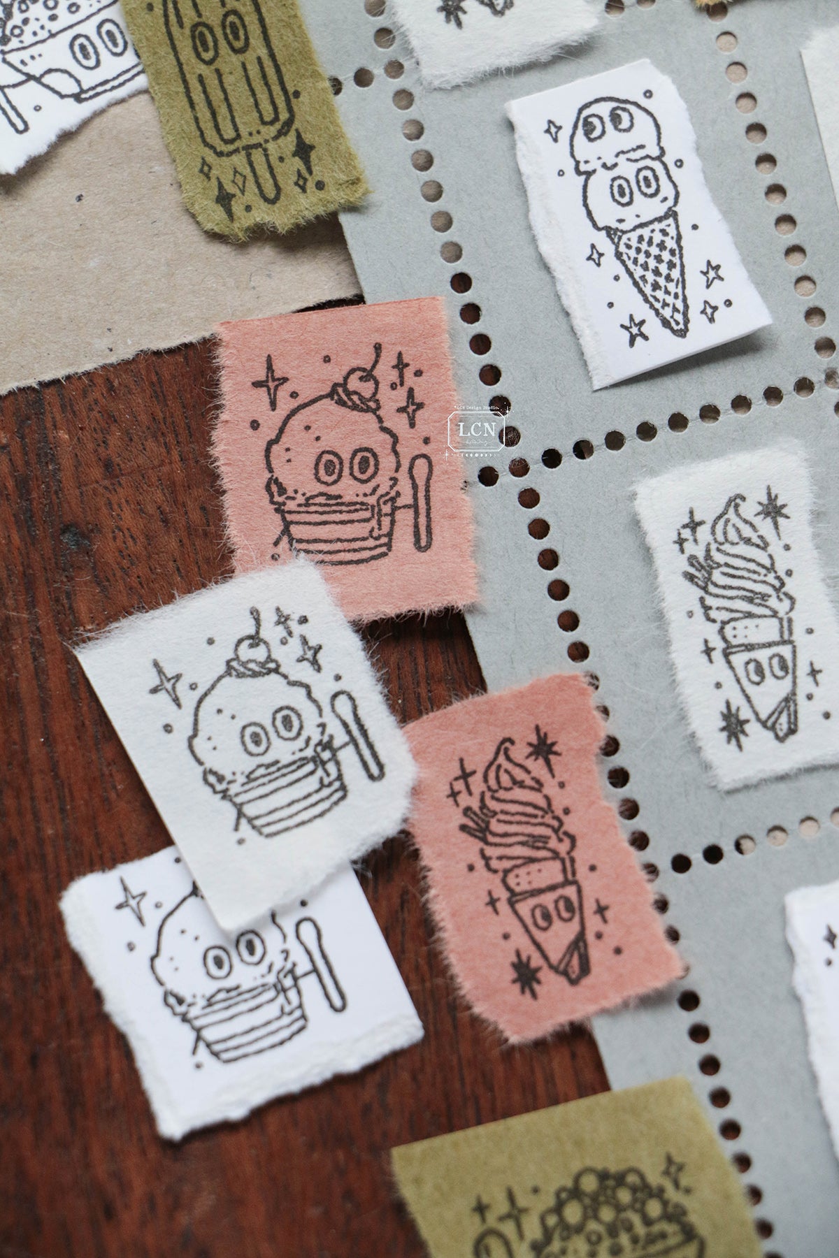 【PRE-ORDER】LCN Design Studio: Fall 2026 Rubber Stamps
