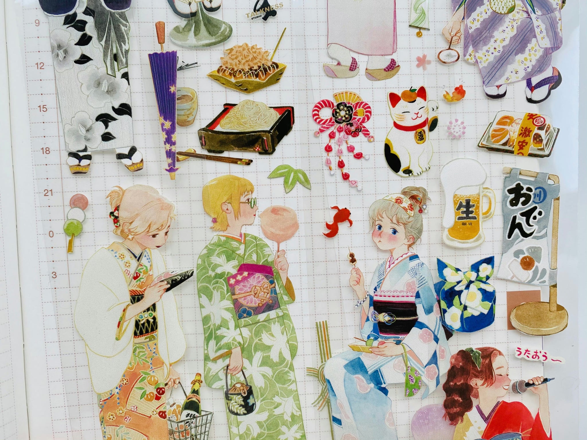 Talkness Studio Masking Tape: Matsuri