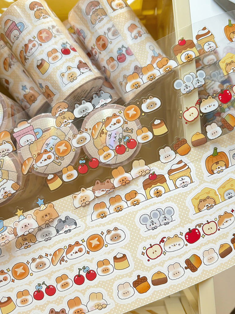 Tang Yuan Sticker Tape: Look Look