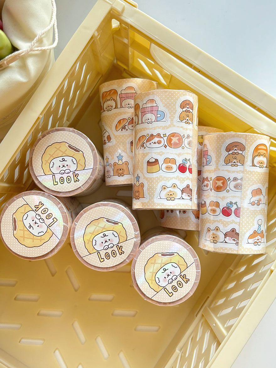 Tang Yuan Sticker Tape: Look Look