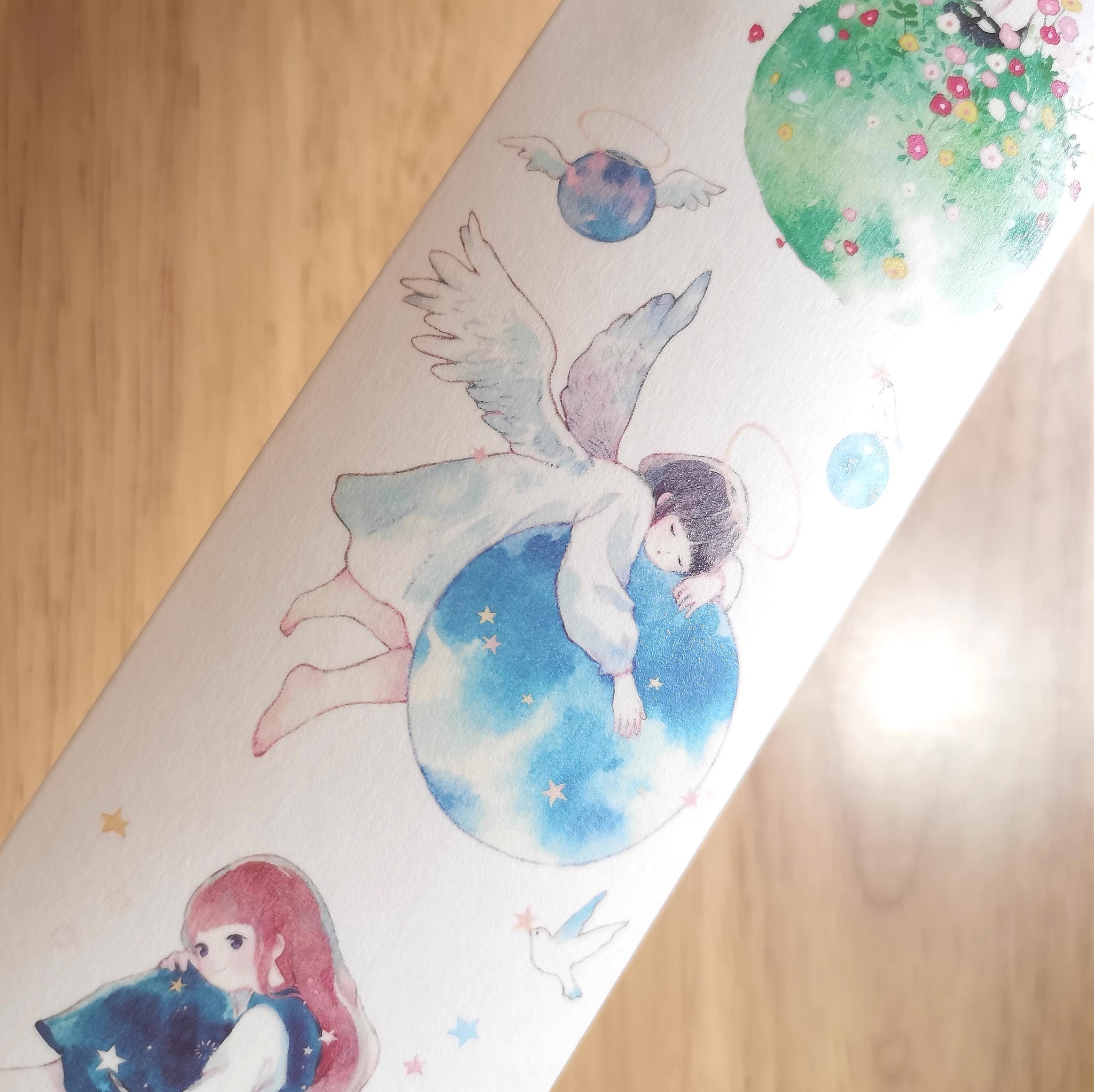 Tianxiaobao's Starry Sky: My Little Planet Masking Tape