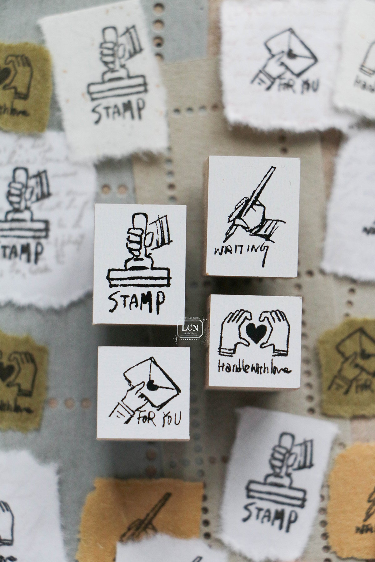 【PRE-ORDER】LCN Design Studio: Fall 2026 Rubber Stamps