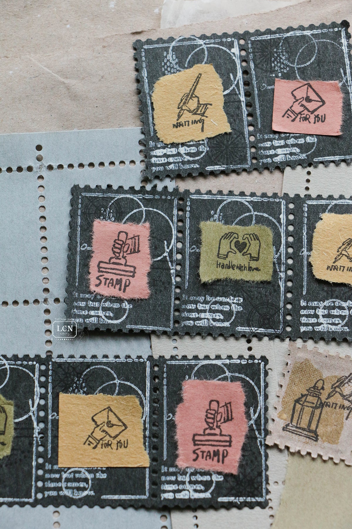 【PRE-ORDER】LCN Design Studio: Fall 2026 Rubber Stamps