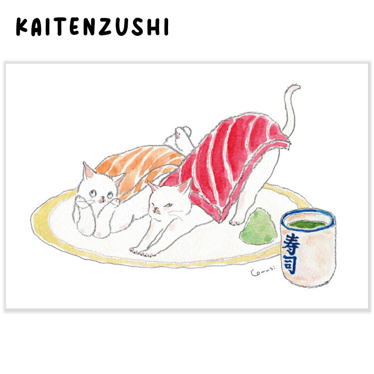 Tocorocogumi x Active Corporation: Washoku Postcards