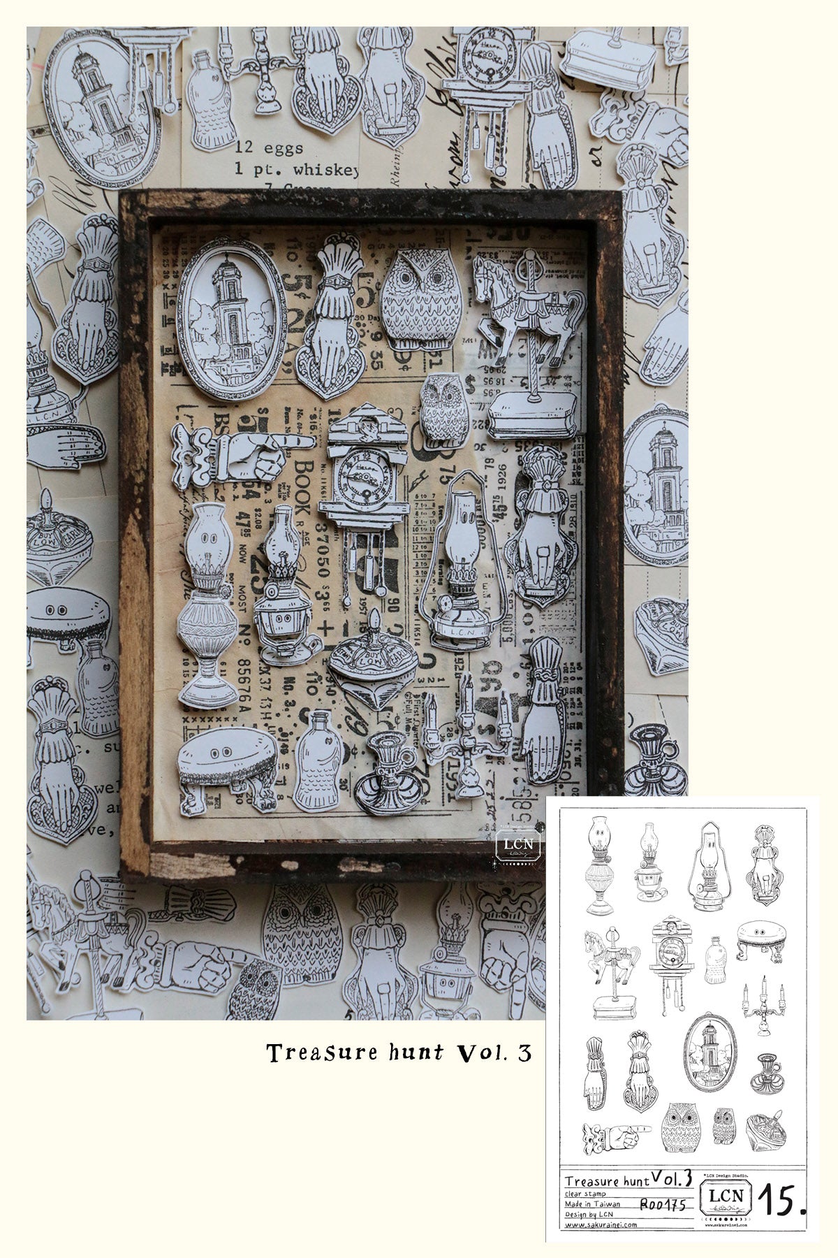 【PRE-ORDER】LCN Design Studio: Fall 2026 Clear Stamps