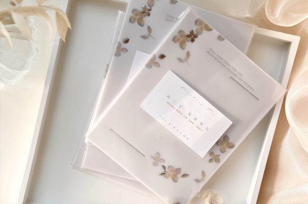 Freckles Tea VOL. 3: Two Three Flowers Memo Paper