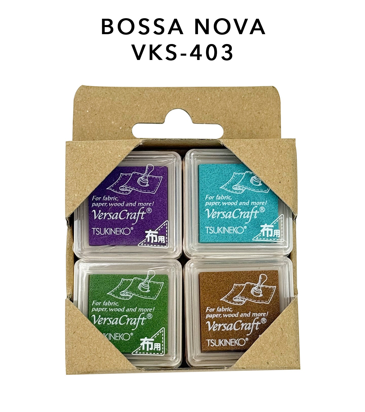 VersaCraft City Pop Ink Pad Set