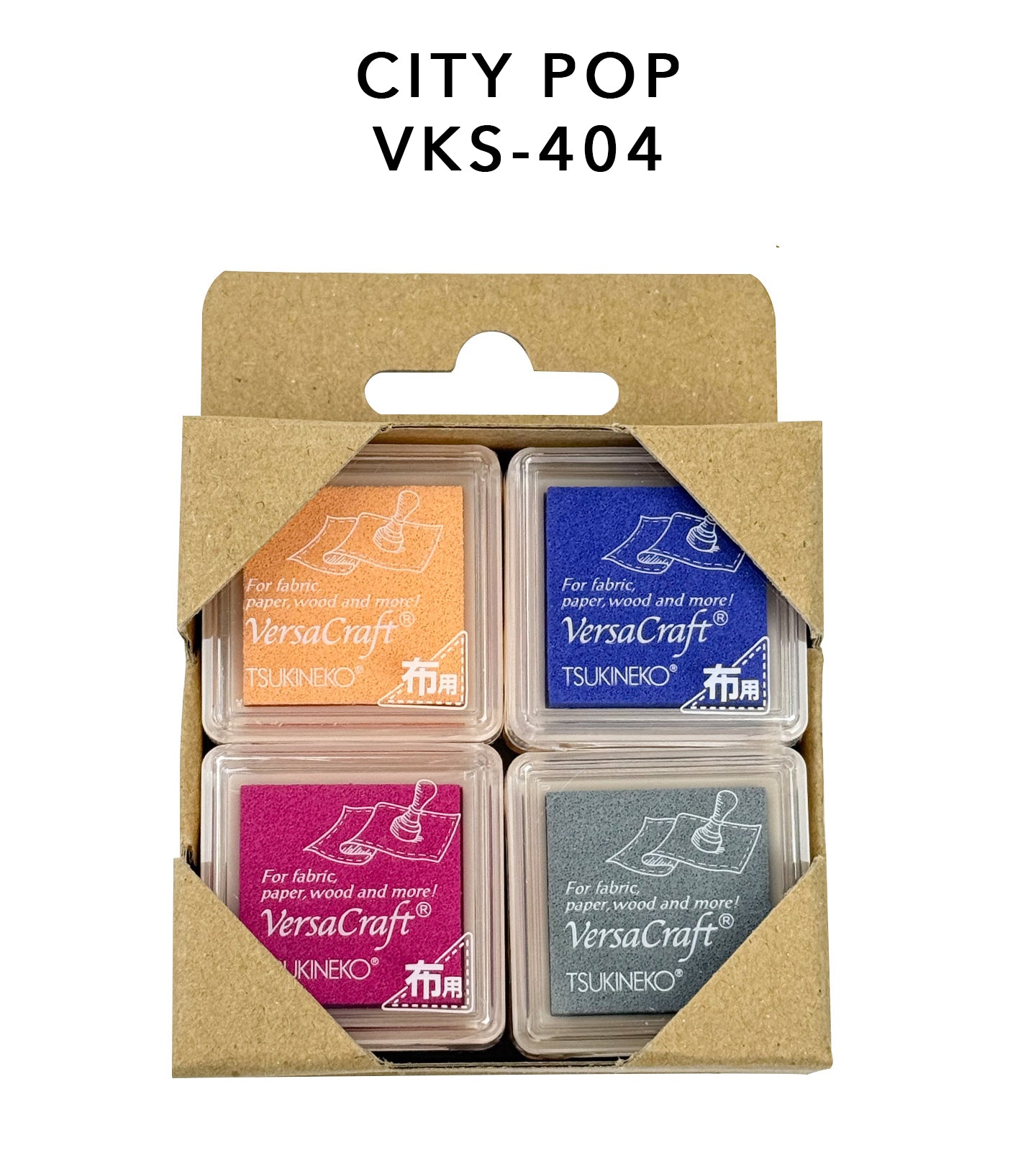 VersaCraft City Pop Ink Pad Set