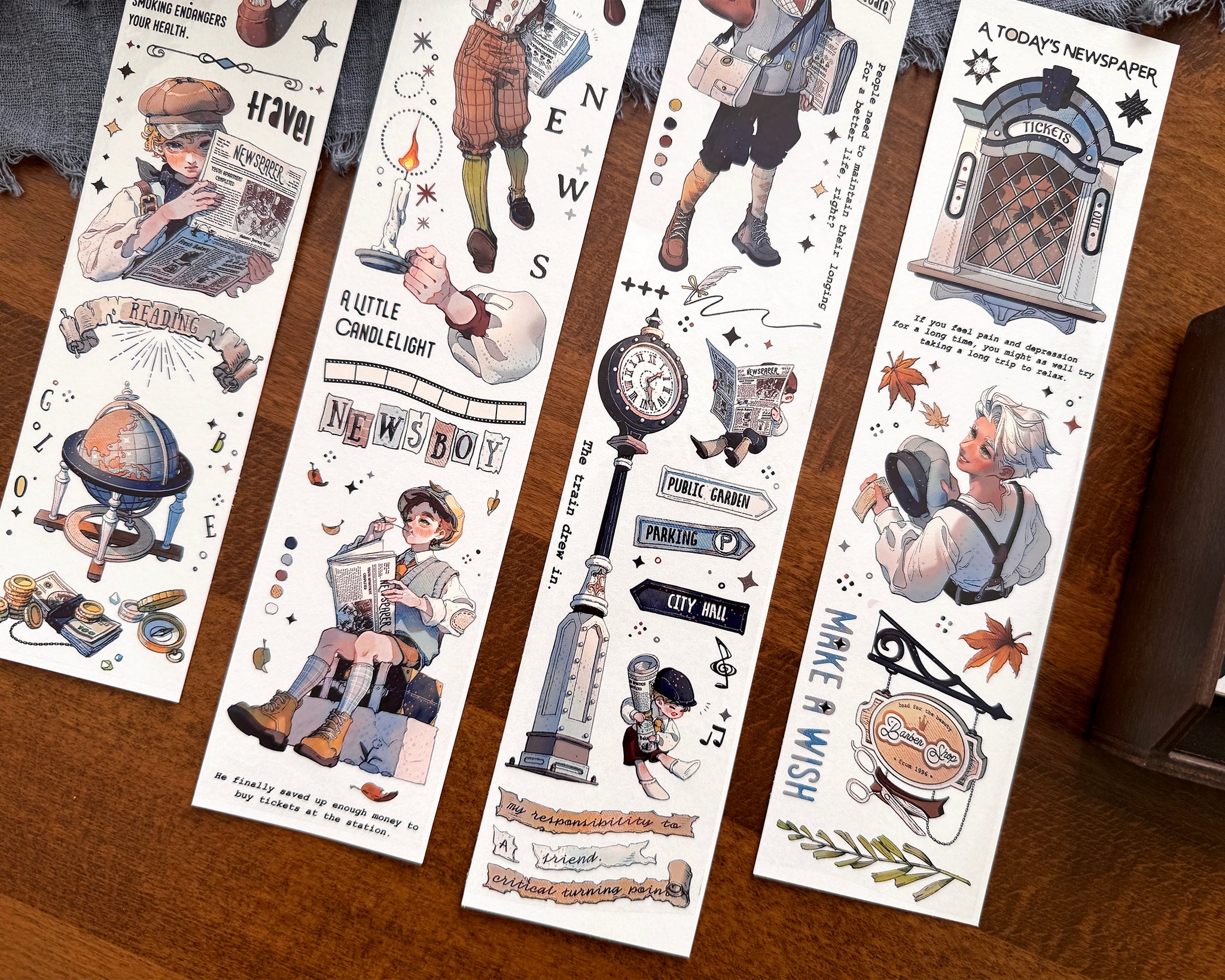 Wampisame Masking Tape: Newsboy