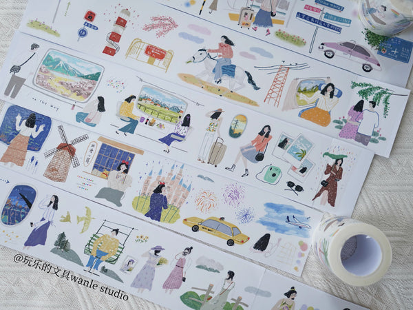 Wanle Studio Masking Tape: En Route