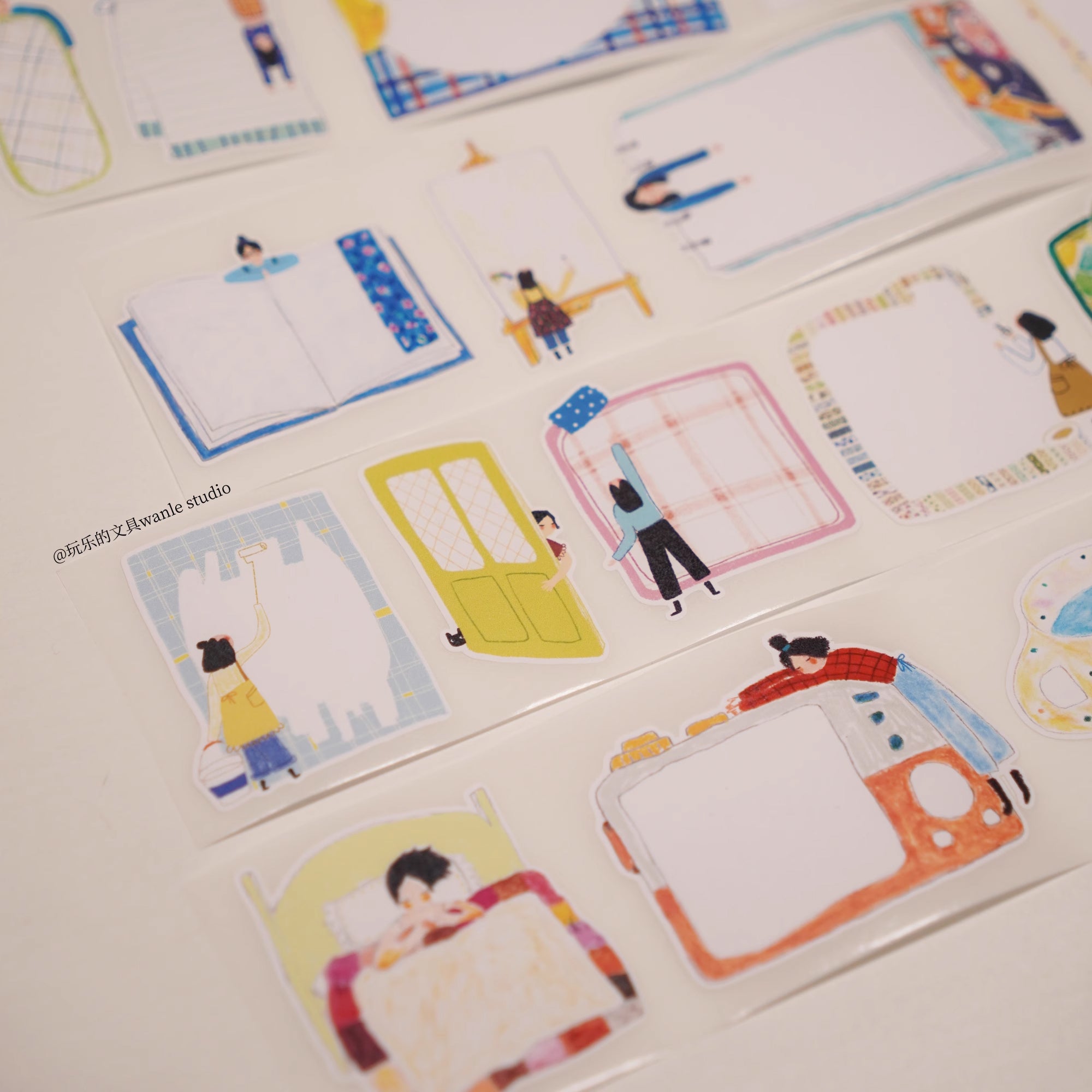 Wanle Studio Masking Tape: Label People