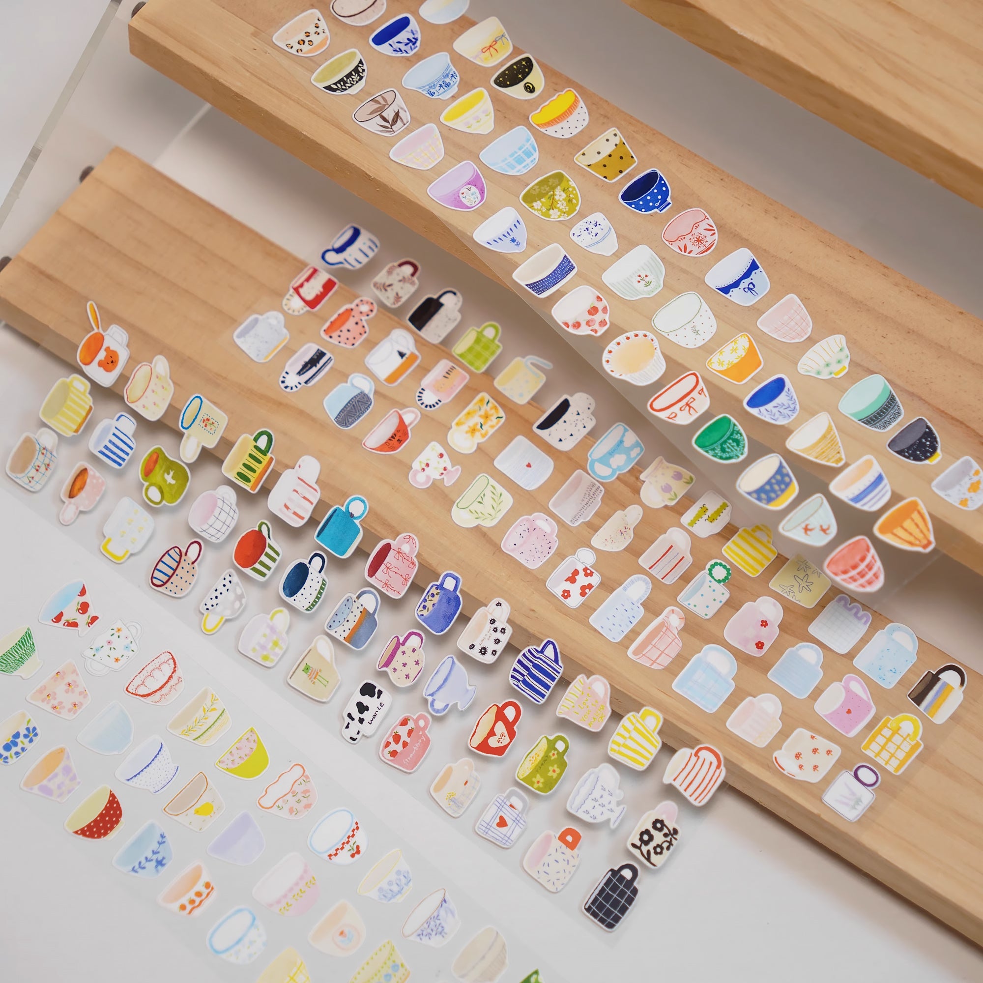 Wanle Studio Sticker Tape: One Cup One Bowl