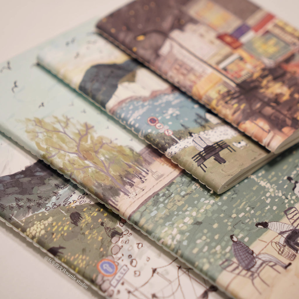 Wanle Studio Traveler's Notebook Insert: Scenic Walk