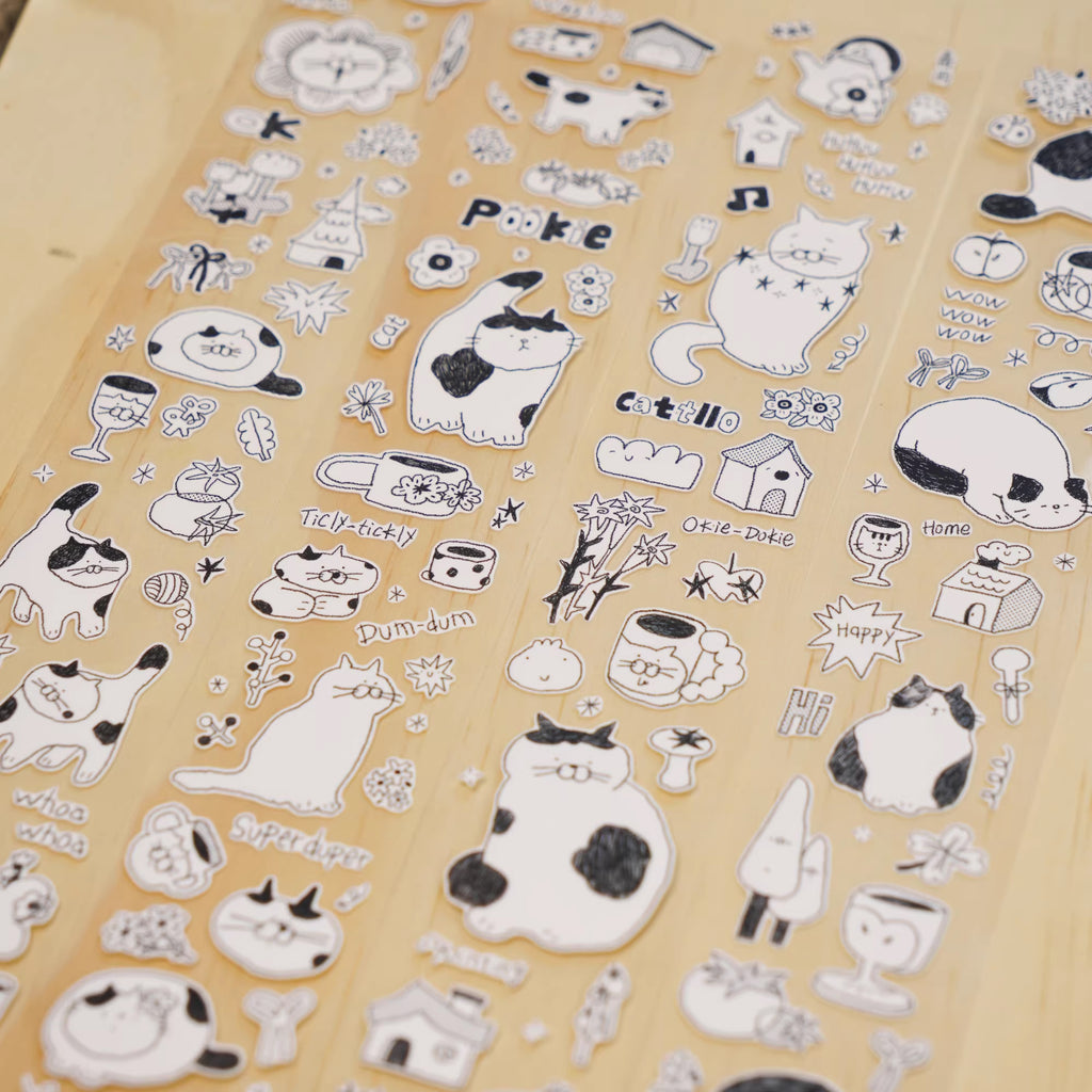 Wanle Studio Sticker Tape: Black World