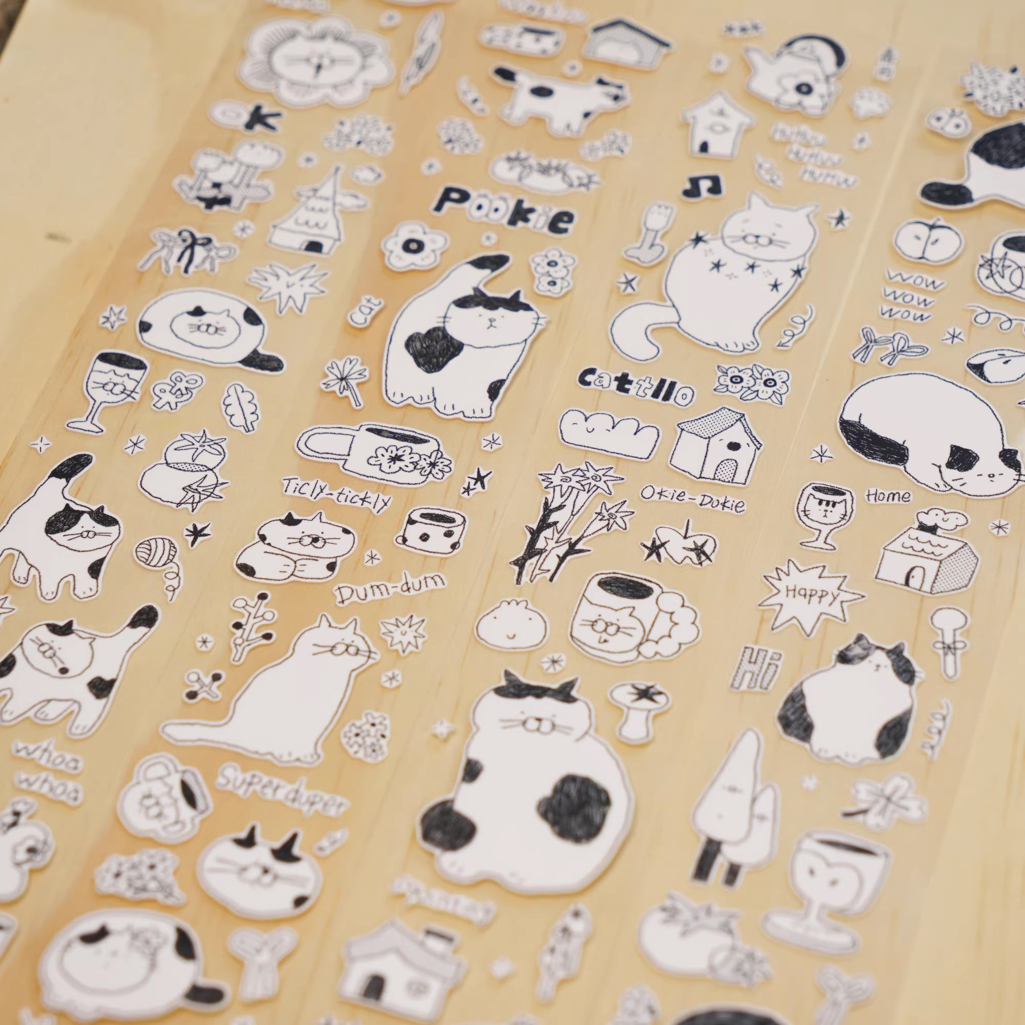 Wanle Studio Sticker Tape: Black World