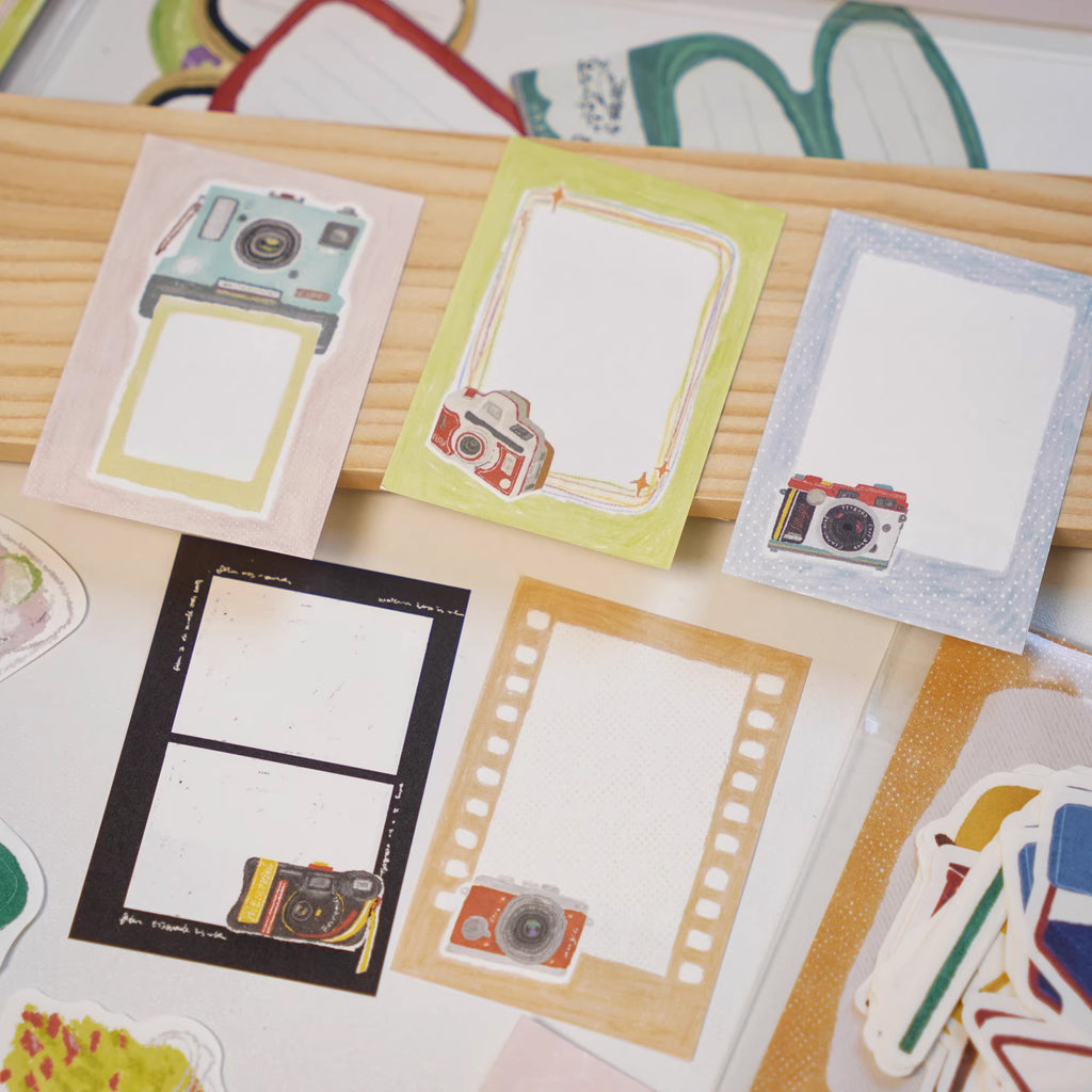 Wanle Studio Memo Paper: Camera Frames