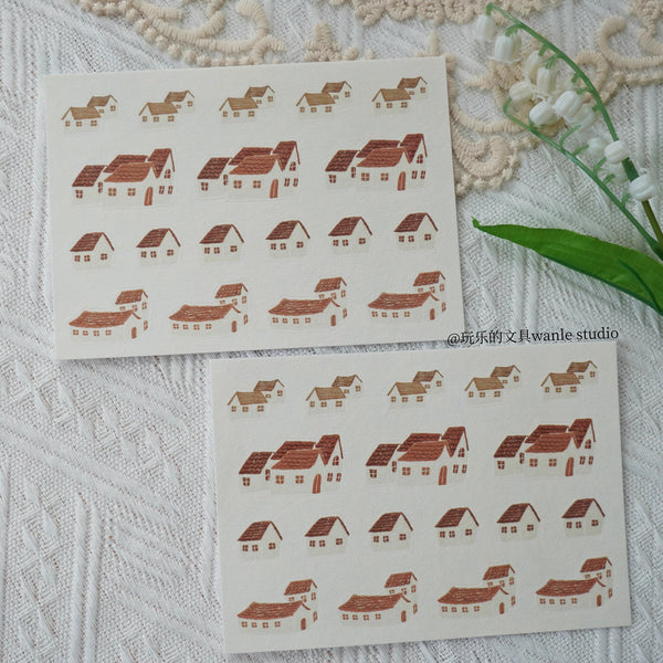 Wanle Studio Sticker Sheet: House