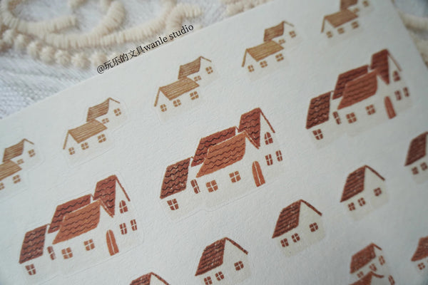 Wanle Studio Sticker Sheet: House
