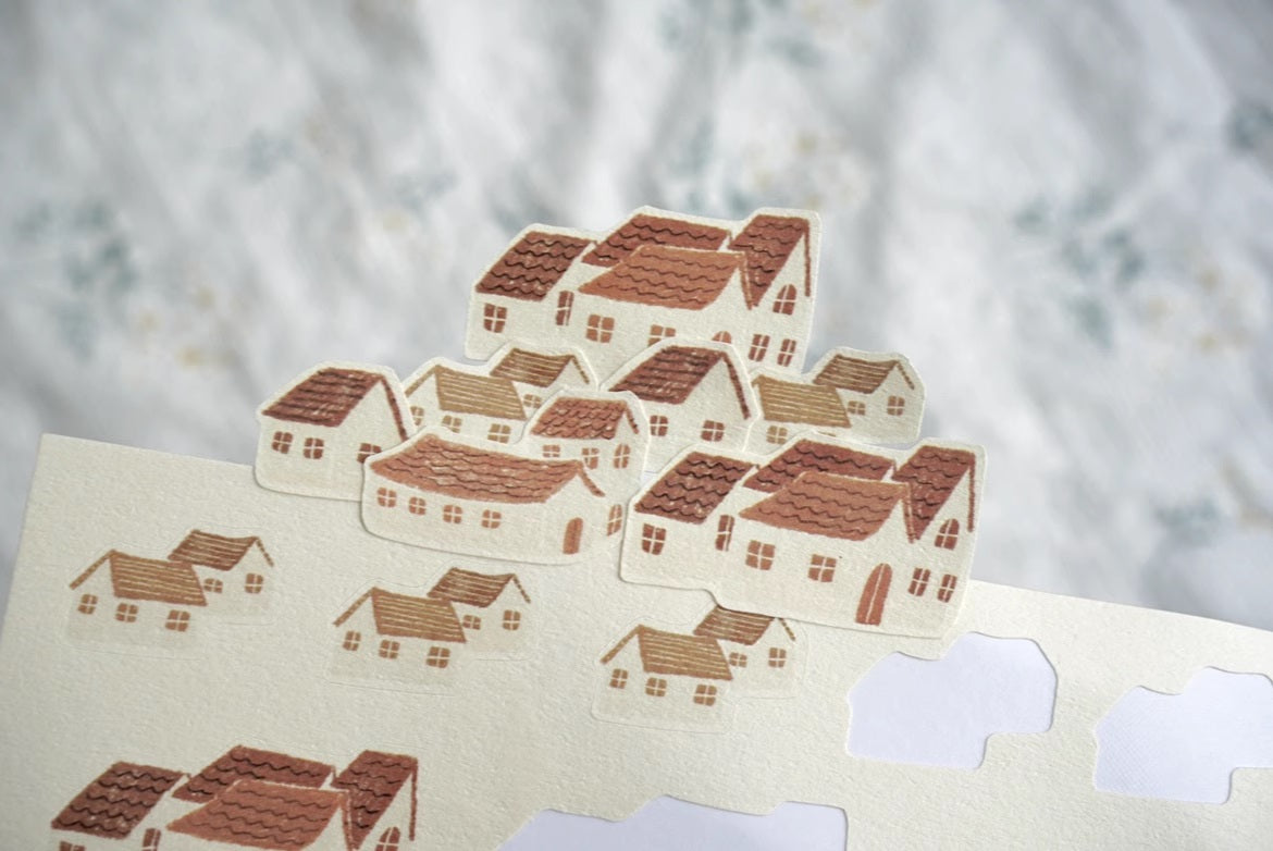 Wanle Studio Sticker Sheet: House