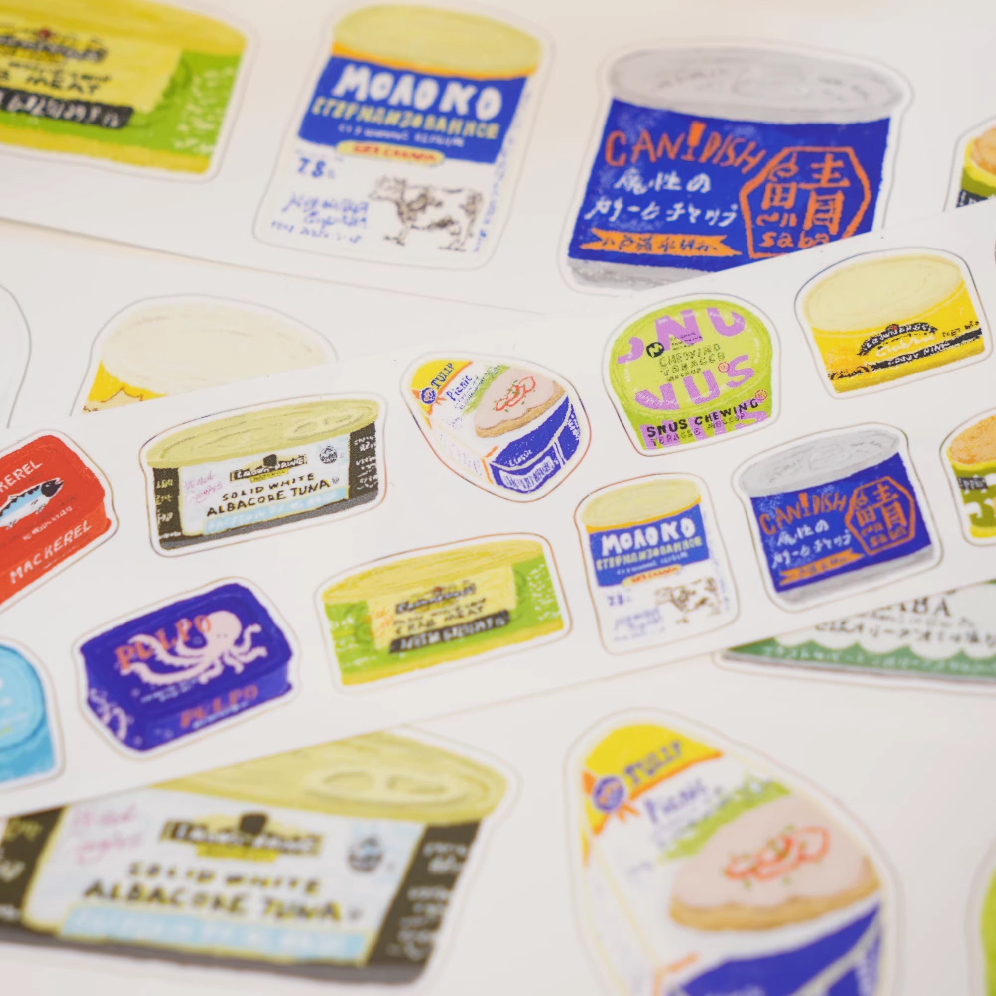 Wanle Studio Sticker Tape: Lots of Cans