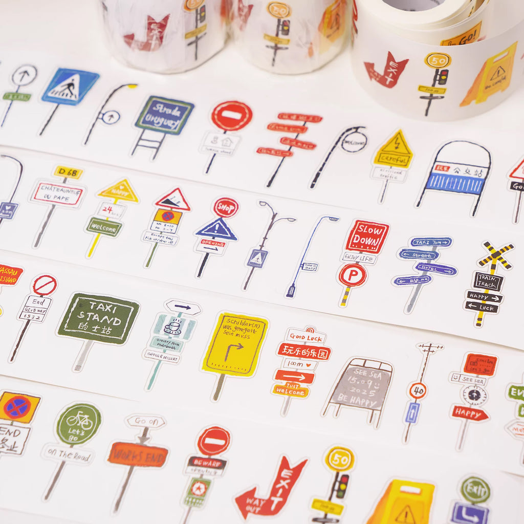 Wanle Studio Sticker Tape: Lots of Signs