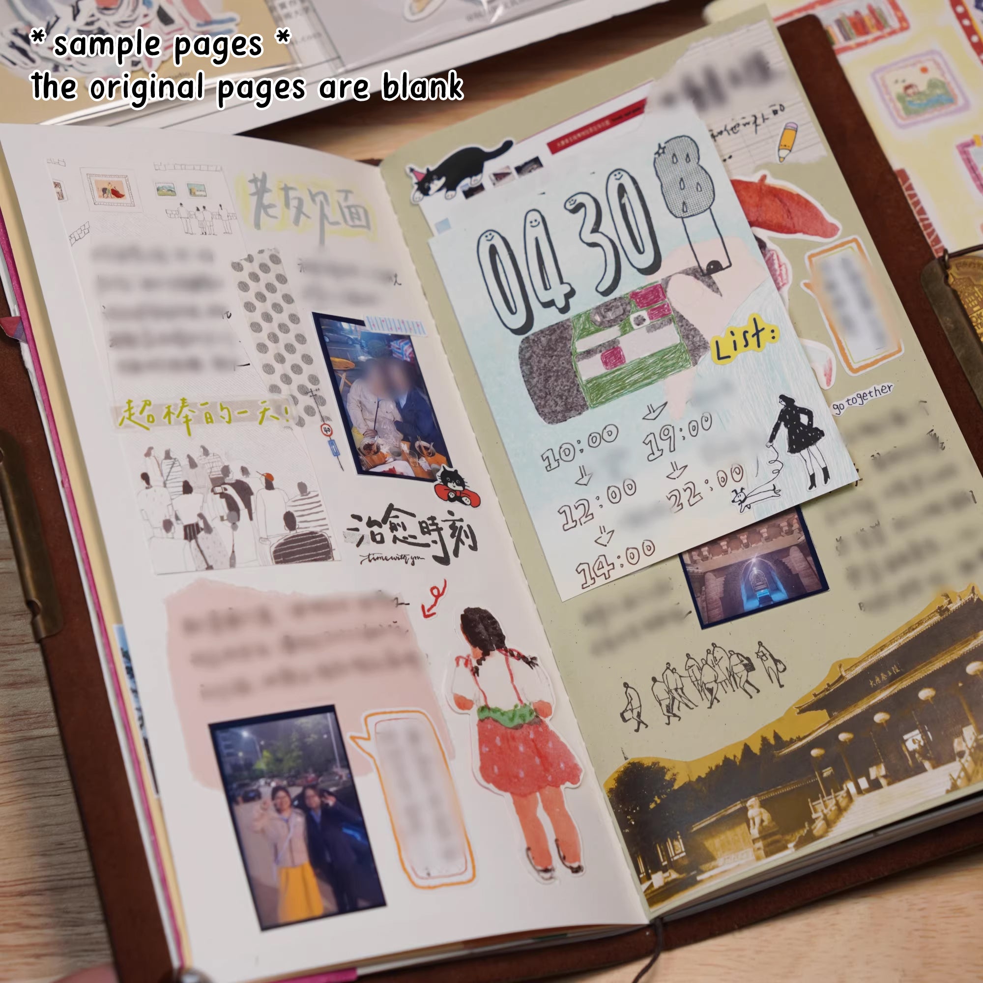 Wanle Studio Traveler's Notebook Insert: On My Desk