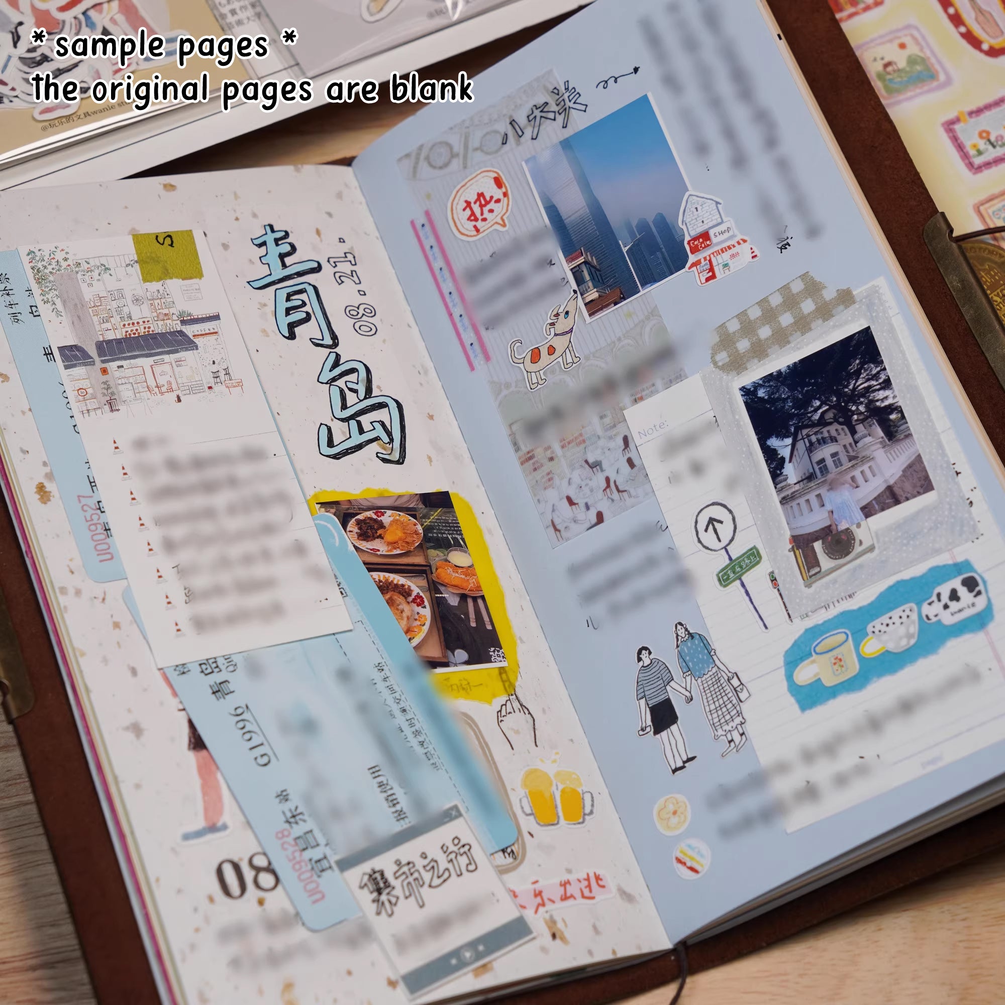 Wanle Studio Traveler's Notebook Insert: On My Desk