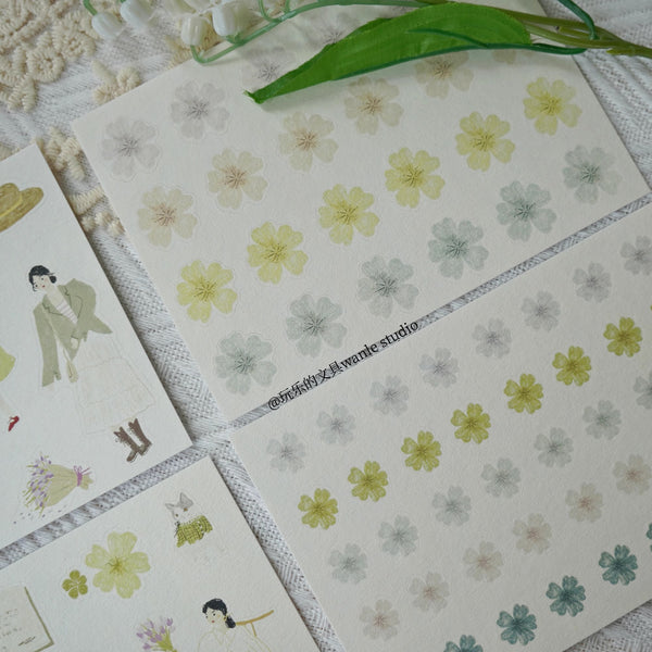 Wanle Studio Sticker Sheet: Spring