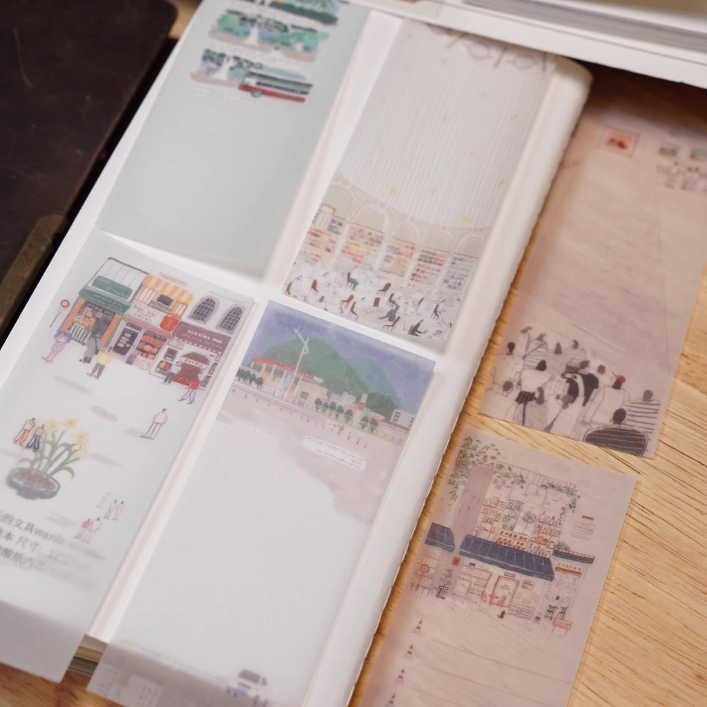 Memо Paper Wanle Studio Memo Paper: Weekend – Papergame