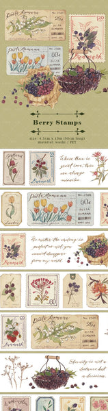 Warm Studio Masking Tape: Berry Stamps