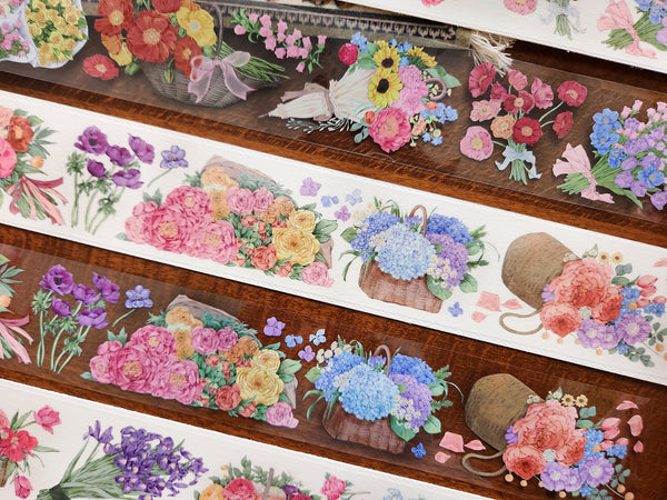 Warm Studio Masking Tape: Flower Shop
