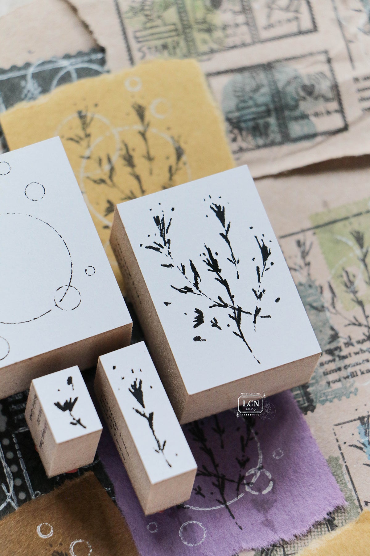 【PRE-ORDER】LCN Design Studio: Fall 2026 Rubber Stamps