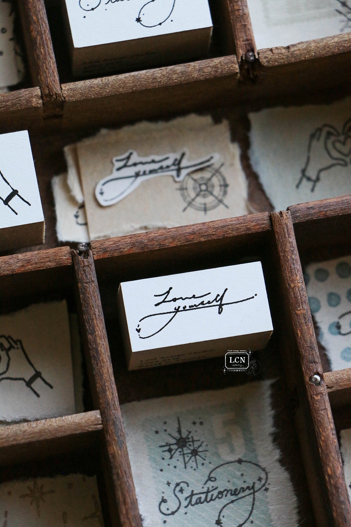 【PRE-ORDER】LCN Design Studio: Fall 2026 Rubber Stamps