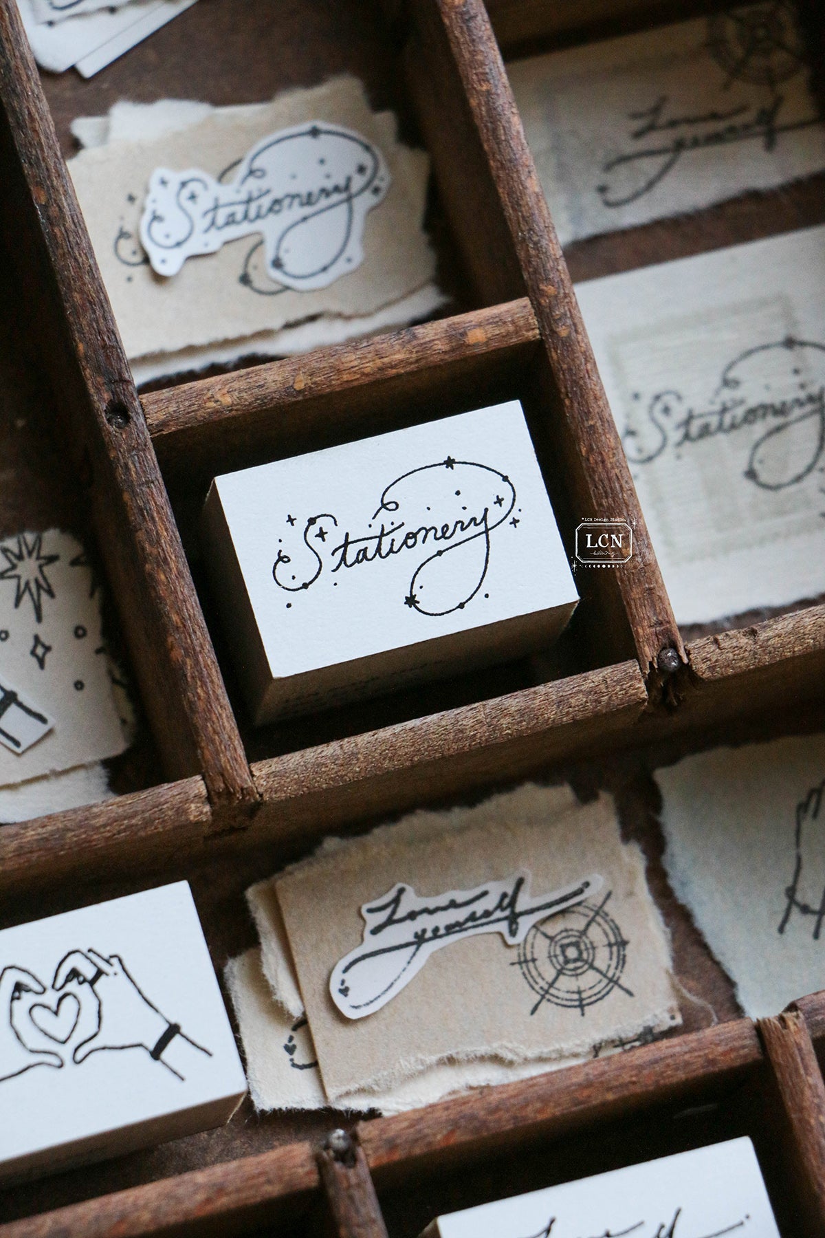 【PRE-ORDER】LCN Design Studio: Fall 2026 Rubber Stamps