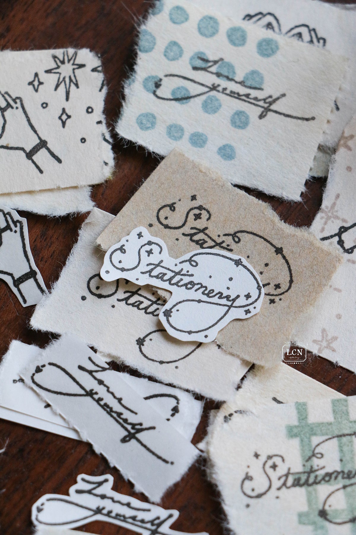 【PRE-ORDER】LCN Design Studio: Fall 2026 Rubber Stamps