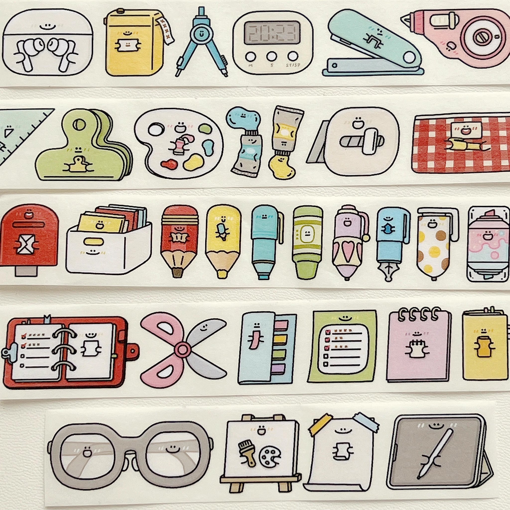 XXKK Studio Washi Tape: Stationery