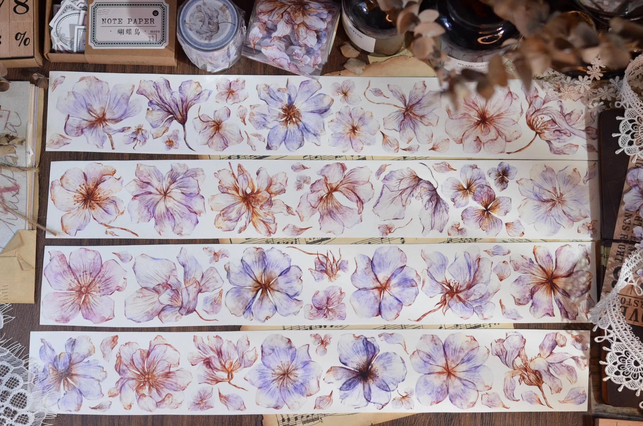 Xiaobai's House Masking Tape: Multiflora Rose