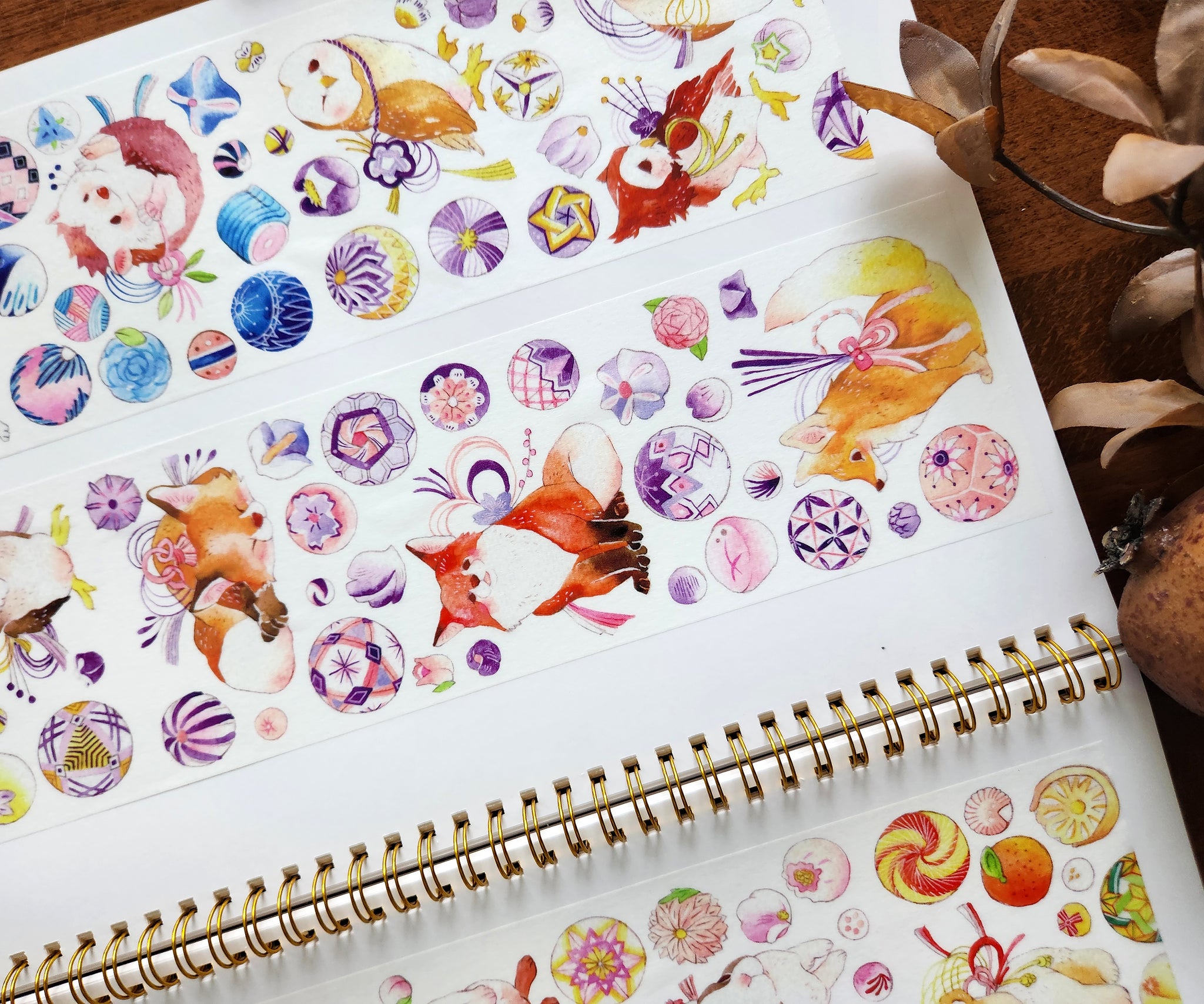 YStudio Washi Tape: Wafu Animals